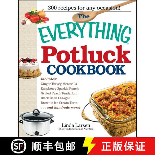 【3-4周达】The Everything Potluck Cookbook [9781598699906]