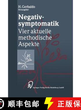 【3-4周达】Negativsymptomatik : Vier aktuelle methodische Aspekte [9783798511033]
