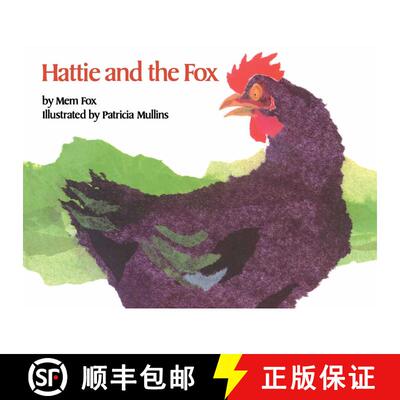 【3-4周达】英文原版绘本HATTIE & FOX BOARD BOOK 大公鸡哈蒂和狐狸 廖彩杏书单纸板 [9781481479295]