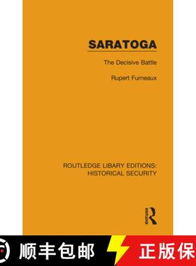 【3-4周达】Saratoga: The Decisive Battle [9780367650544]