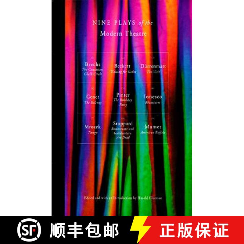 【3-4周达】Nine Plays of the Modern Theater: Includes: Waiting for Godot; The Visit; Tango; The Cauca... [9780802150325]