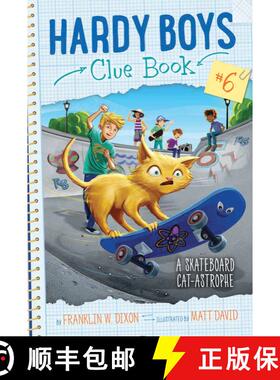 【3-4周达】A Skateboard Cat-Astrophe: Volume 6 [9781481488709]