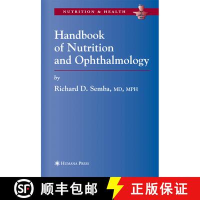 【3-4周达】Handbook of Nutrition and Ophthalmology [9781617374173]