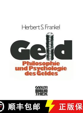 【3-4周达】Geld : Die Philosophie und die Psychologie des Geldes [9783409965811]