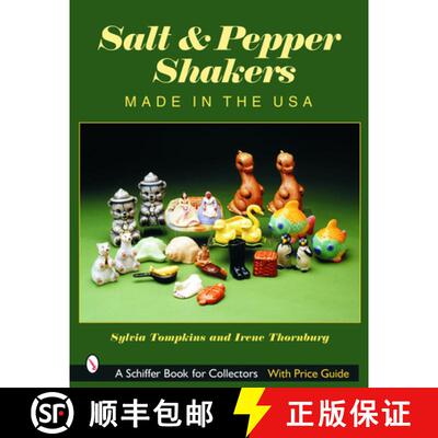 【3-4周达】Salt and Pepper Shakers: Made in the USA: Made in the USA [9780764320774]