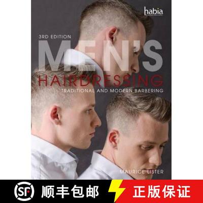 【3-4周达】Men's Hairdressing: Traditional and Modern Barbering [9781408077429]