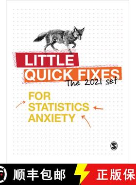 【3-4周达】Little Quick Fixes for Statistics Anxiety Set 2021 (1) [9781529770421]