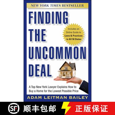 【3-4周达】Finding The Uncommon Deal: A Top New York Lawyer Explains How To Buy A Home For The Lowest... [9780470943663]