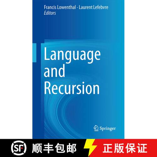 【3-4周达】精装 Language and Recursion [9781461494133]