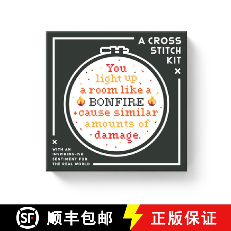 【3-4周达】You Light Up A Room Cross Stitch Kit [9780735376991]