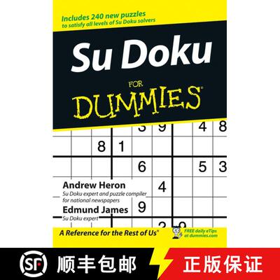 预订 Su Doku For Dummies [Wiley生活类] [9780470018927]