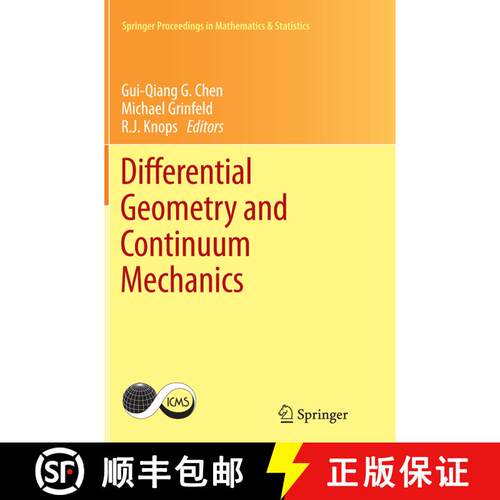 【3-4周达】Differential Geometry and Continuum Mechanics (Softcover reprint of the original 1st ed. 2... [9783319371337]