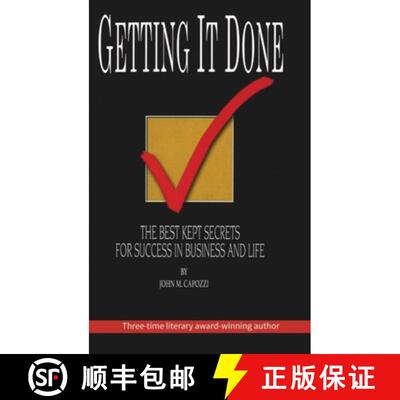【3-4周达】精装 Getting It Done: The Best Kept Secrets For Success In Business And Life [9798988282082]