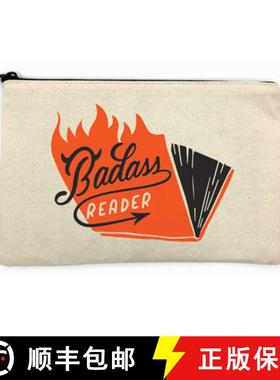 【3-4周达】Badass Reader Pencil Pouch [9781423656197]
