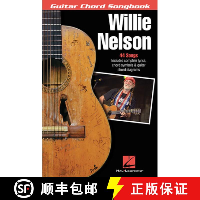 预订 Willie Nelson - Guitar Chord Songbook [9781495028793]