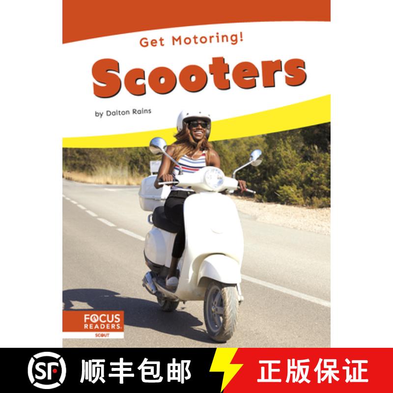 【3-4周达】Get Motoring! Scooters [9798889980537]