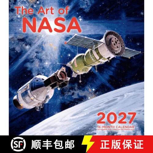 【3-4周达】The Art of NASA 2027 : 16-Month Calendar--September 2026 through December 2027 [9798317902544]