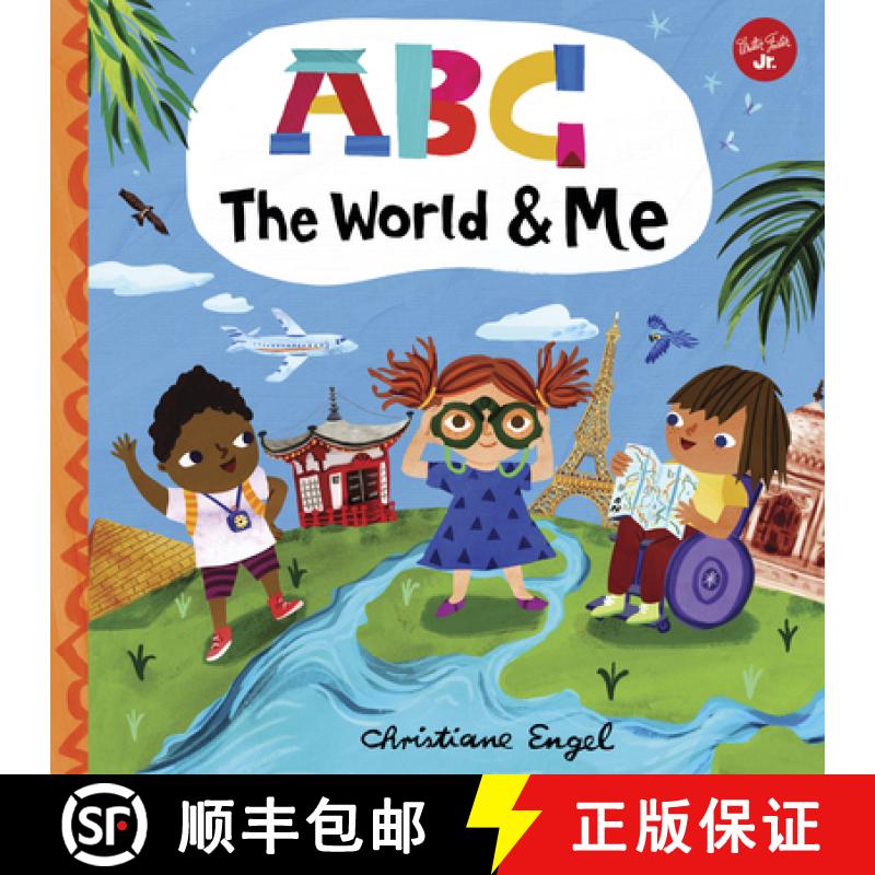 【2-3周达】ABC for Me: ABC the World & Me: Let's Take a Journey Around the World from A to Z!volume 12 [9781600589867]