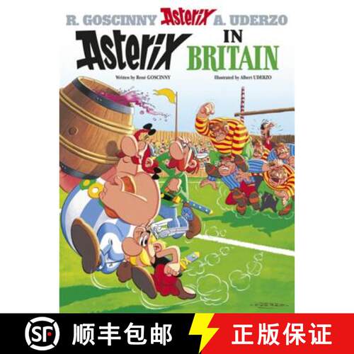 【3-4周达】精装 Asterix: Asterix in Britain: Album 8 [9780752866185]