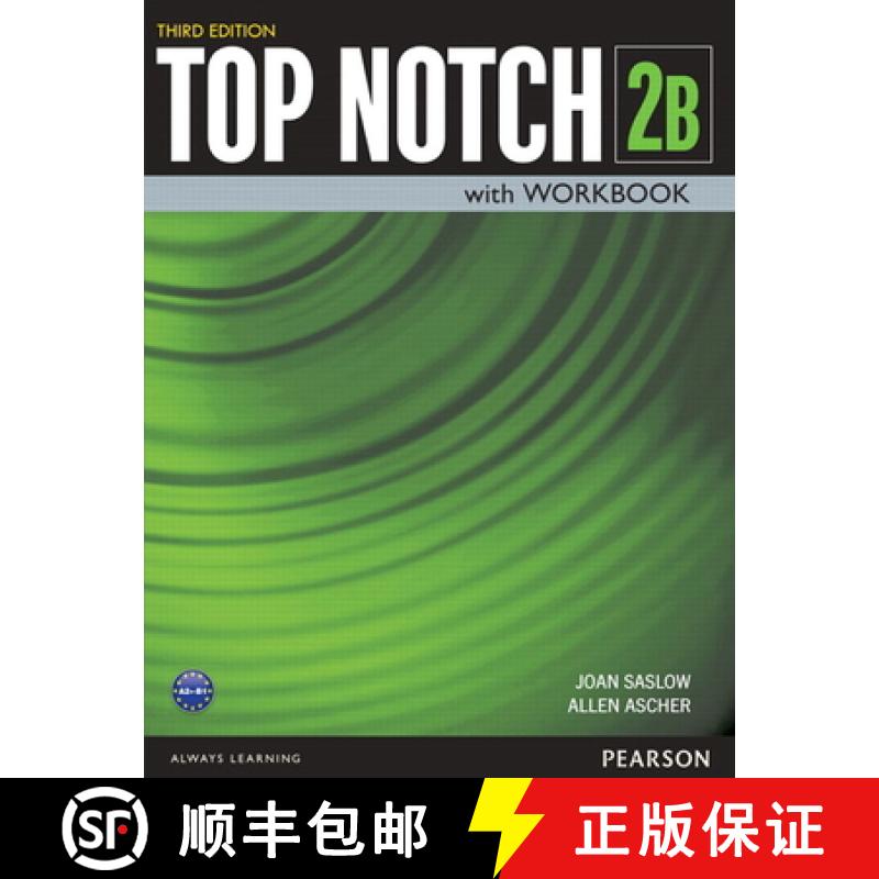 【2-3周达】Top Notch 2 Student Book/Workbook Split B [9780133819267]