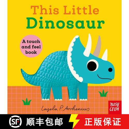 【3-4周达】This Little Dinosaur: A Touch and Feel Book [9798887772219]