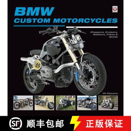 【3-4周达】精装 BMW Custom Motorcycles: Choppers, Cruisers, Bobbers, Trikes & Quads [9781845843250]