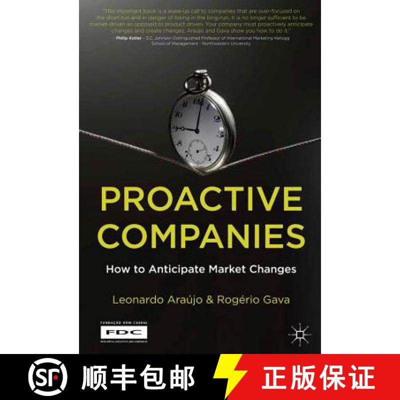 【3-4周达】Proactive Companies : How to Anticipate Market Changes [9780230289222]