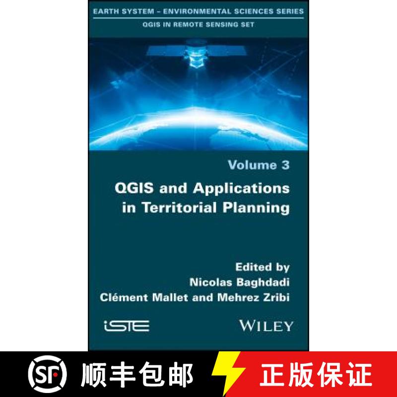 【3-4周达】Qgis And Applications In Territorial Planning [Wiley环境学] [9781786301895]