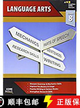 【3-4周达】Steck-Vaughn Core Skills Language Arts: Workbook Grade 8 [9780544267916]