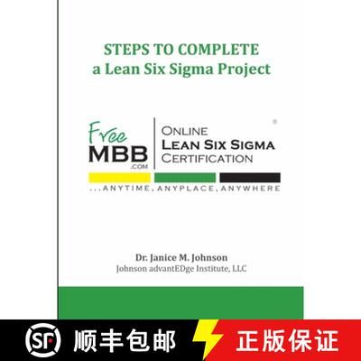 【3-4周达】STEPS TO COMPLETE a Lean Six Sigma Project [9781105629891]
