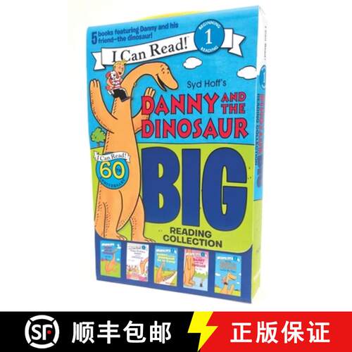 【3-4周达】Danny and the Dinosaur: Big Reading Collection: 5 Books Featuring Danny and His Friend the... [9780062410474]