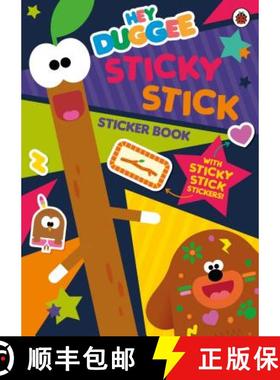 【3-4周达】Hey Duggee: Sticky Stick Sticker Book : Activity Book [9781405938129]