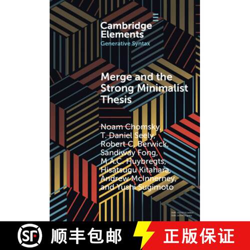 【3-4周达】精装 Merge and the Strong Minimalist Thesis [9781009462266]
