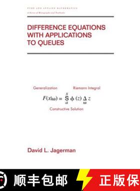 【3-4周达】Difference Equations with Applications to Queues [9780824703882]