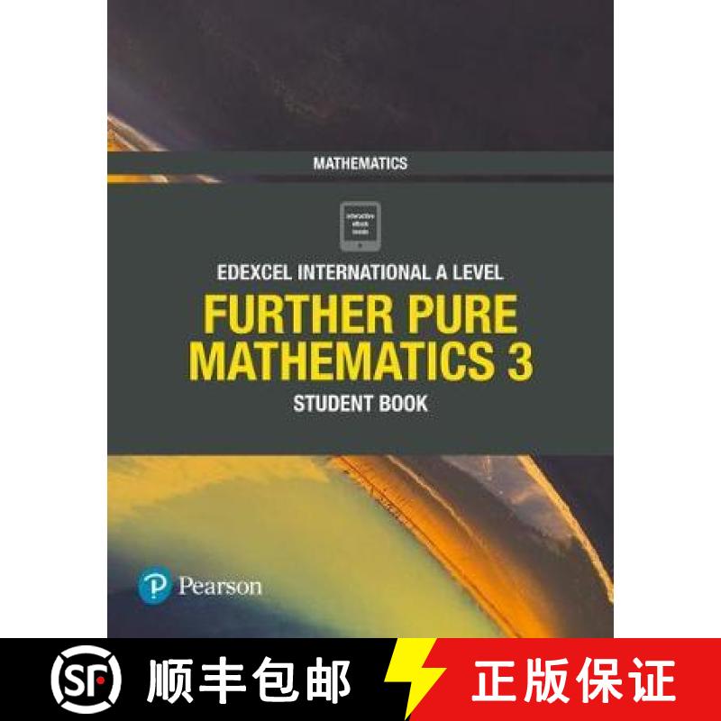 Edexcel International A Level Mathematics Further Pure Mathematics 3 Student Book [9781292244662]