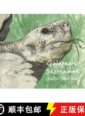 【3-4周达】A Galápagos Sketchbook [9781843682141]
