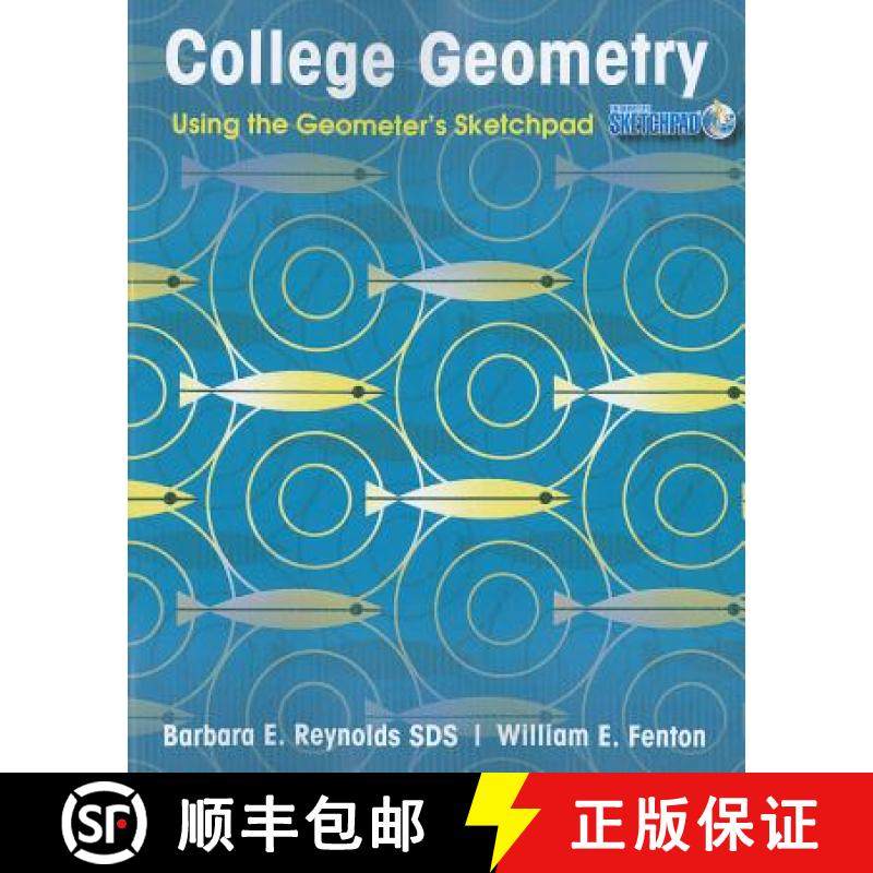 【3-4周达】College Geometry: Using The Geometer'S Sketchpad First Edition [Wiley数学] [9780470534939]