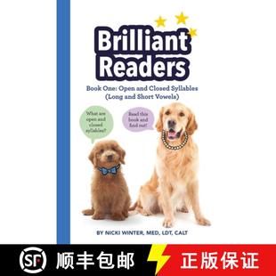 【3-4周达】Brilliant Readers Book One: Open and Closed Syllables (Long and Short Vowels) [9798986225715]