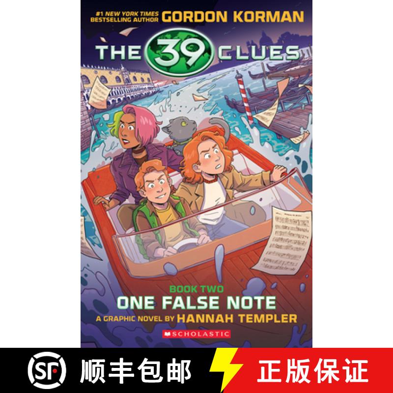 【2-3周达】39 Clues: One False Note: A Graphic Novel (39 Clues Graphic Novel #2) [9781339026473]