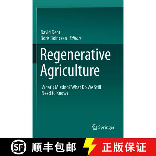 【3-4周达】Regenerative Agriculture : What's Missing? What Do We Still Need to Know? [9783030722265]