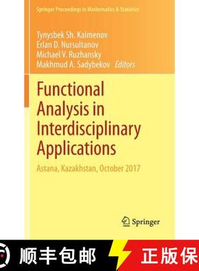 【3-4周达】Functional Analysis in Interdisciplinary Applications : Astana, Kazakhstan, October 2017 [9783319670522]
