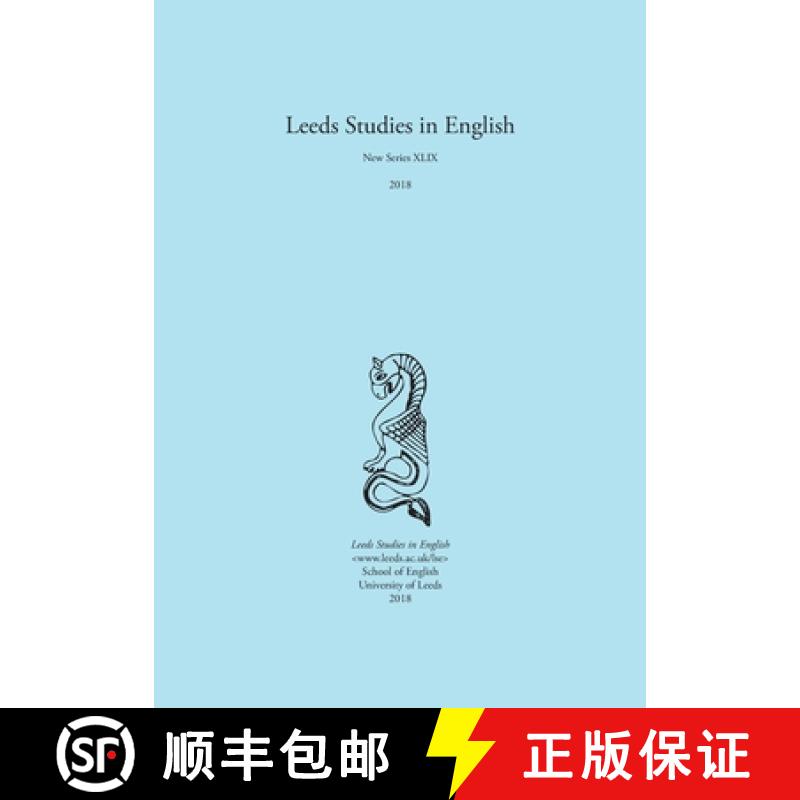 【2-3周达】Leeds Studies in English 2018 [9781845497712]