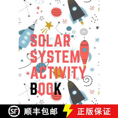 【3-4周达】Solar System Activity Book.Maze Game, Coloring Pages, Find the Difference, How Many? Space... [9785275851182]