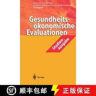 【3-4周达】Gesundheitsoekonomische Evaluationen: Studienausgabe [9783540425847]