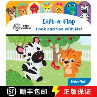 【3-4周达】Baby Einstein: Look and See with Me! Lift-A-Flap Look and Find: Lift-A-Flap Look and Find [9781503752573]