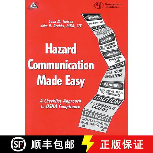 【3-4周达】Hazard Communication Made Easy: A Checklist Approach to OSHA Compliance: A Checklist Appro... [9780865876569]