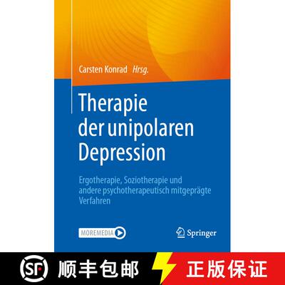 【3-4周达】Therapie der unipolaren Depression - Ergotherapie, Soziotherapie und andere psychotherapeu... [9783662703199]