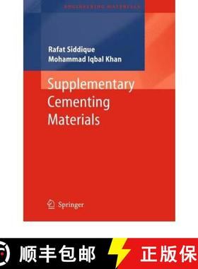 【3-4周达】Supplementary Cementing Materials [9783642178658]
