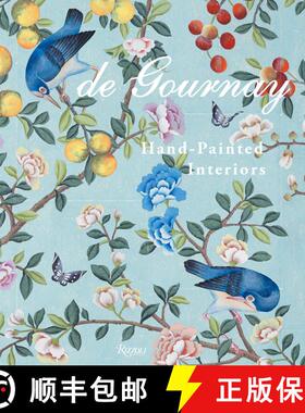 【3-4周达】de Gournay: Art on the Walls: Everlasting Beauty, Hand-Painted Interiors [9780847867905]