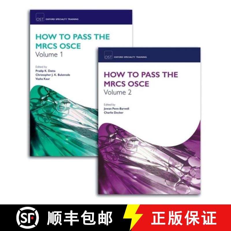 【3-4周达】Ost: How to Pass the Mrcs OSCE Pack [9780199609987]